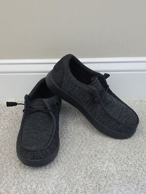 Volcom Chill Workwear Gray Steel Toe Skater Inspired Shoes. Size Womens 7W